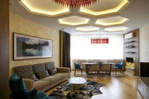 dekorasi plafon gypsum terbaru